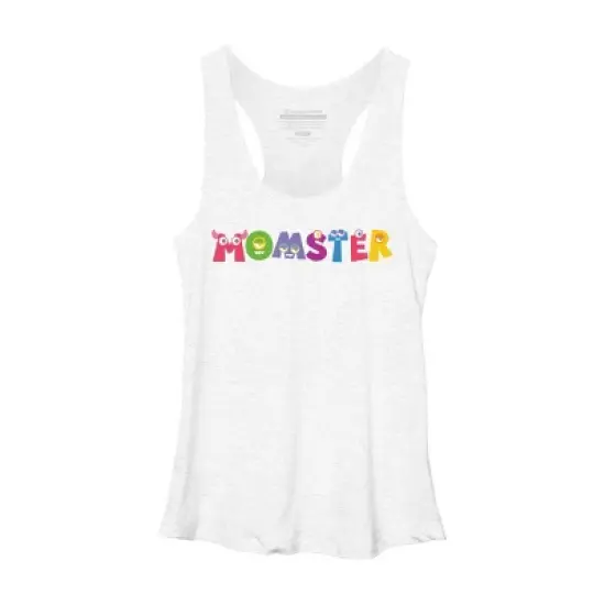 Women's Design By Humans Cute Momster Cartoon Monster By averilshop Racerback Tank Top image {8}