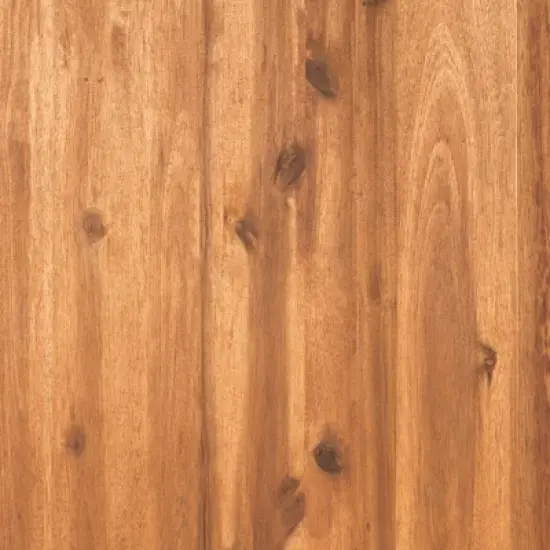 Galia Square Leg Acacia Wood Patio Loveseat with Cushions - Brown - Saracina Home image {14}