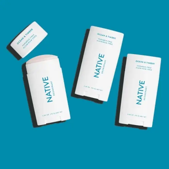 Native Ocean and Timber Deodorant - 2.65oz image {4}