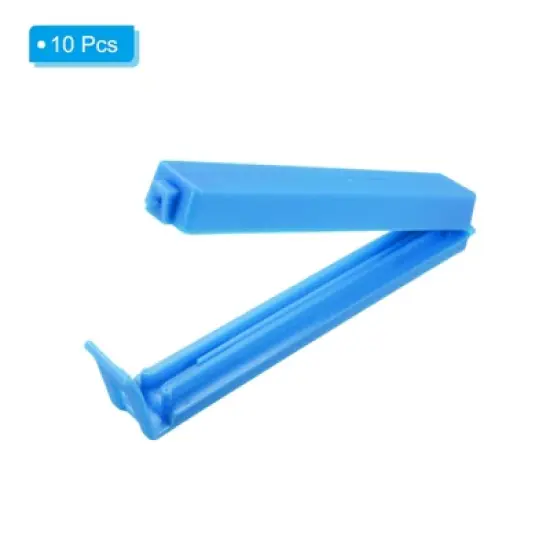 Unique Bargains Plastic Reusable Home Kitchen Storage Sealing Clips 10 Pcs image {2}
