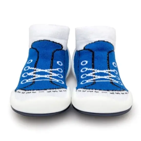 Komuello Toddler First Walk Sock Shoes - Sneakers Blue image {1}