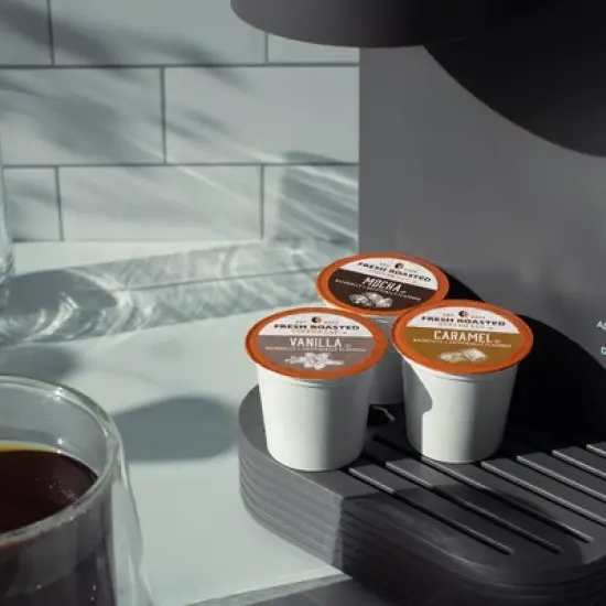 Fresh Roasted Coffee - Flavored Favorites Coffee Variety Pack - 72CT Single Serve Pods image {2}