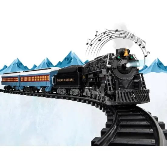 Lionel The Polar Express RTP Train Set with Bluetooth: Toy Vehicle Playset, Battery Operated, 37 Pieces, Plastic image {26}
