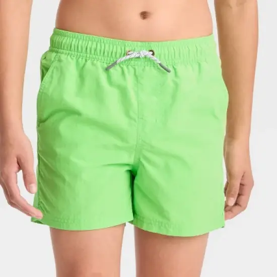Boys' Solid Swim Shorts - art class&trade; image {1}