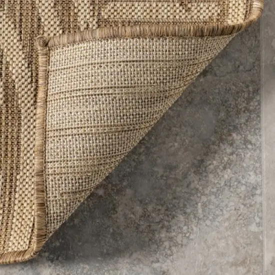 nuLOOM Lynne Abstract Maze Indoor/Outdoor Area Rug image {6}