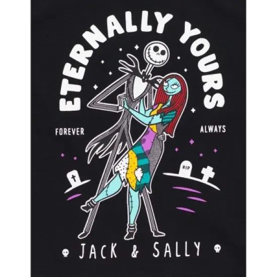 Disney Nightmare Before Christmas Sally Jack Skellington Girls T-Shirt and Leggings Outfit Set Toddler to Little Kid image {2}