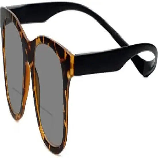 Magz Chelsea Magnetic Front Connecting Polarized Sun OR Bi-Focal Sunglasses in Black Blue image {8}