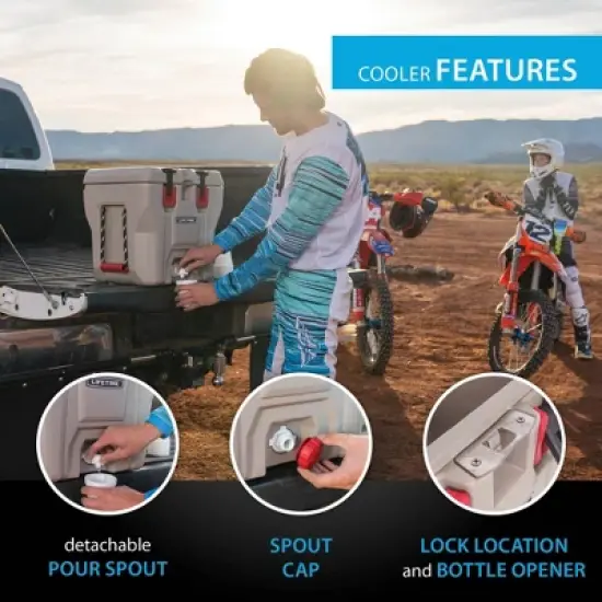 Lifetime 5-Gallon Multi-Purpose Water Cooler, Khaki (91230) image {3}