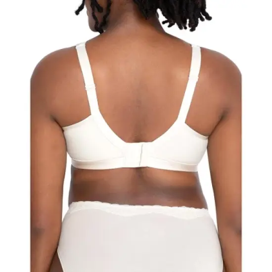 Curvy Couture  Women's Cotton Luxe Unlined Wireless Bra image {6}