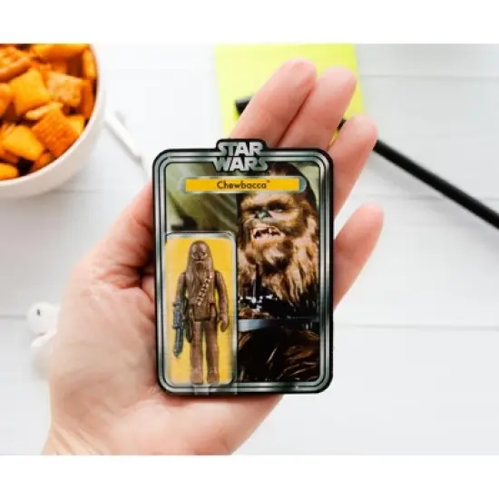 NMR Distribution Star Wars Chewbacca Action Figure Funky Chunky Magnet | Toynk Exclusive image {2}