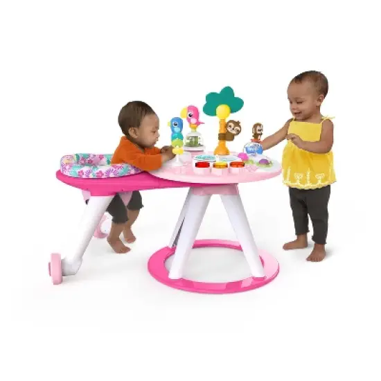 Bright Starts Around We Go 2-in-1 Activity Centre - Tropic Coral image {9}