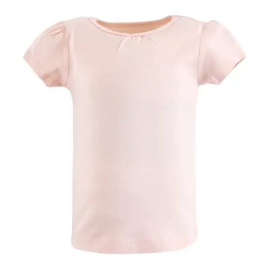 Hudson Baby Infant and Toddler Girl Short Sleeve T-Shirts, Cinnamon Pink Prints image {3}