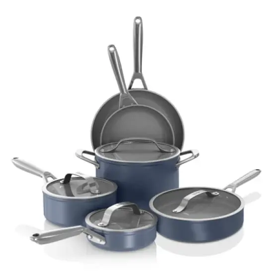 Ninja 10pc NeverStick Ceramic Pro Cookware Set: Nonstick Pans, Pot Set, Dishwasher-Safe, Induction Compatible image {11}