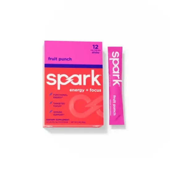 Spark Energy + Focus Drink Mixes Box - Fruit Punch - 3oz/12ct image {7}
