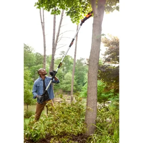 Worx WG349 20V Power Share 8" Pole Saw with Auto Tension image {6}