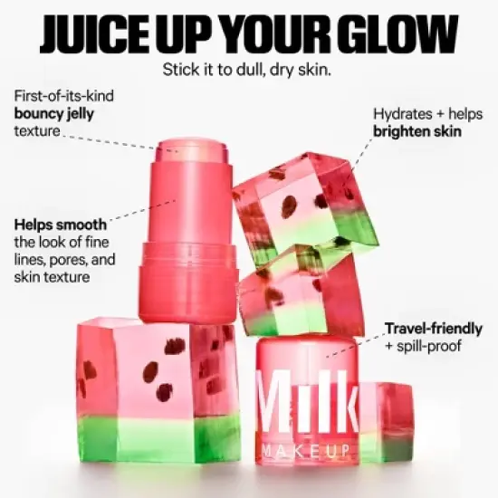Milk Makeup Watermelon Jelly Brightening Serum Stick with Peptides - 0.46oz - Ulta Beauty image {5}