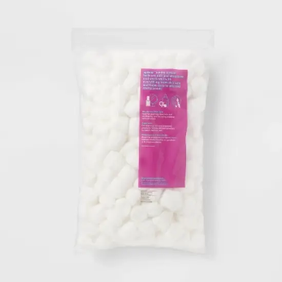 Jumbo Cotton Balls - 200ct - up&up&trade; image {2}