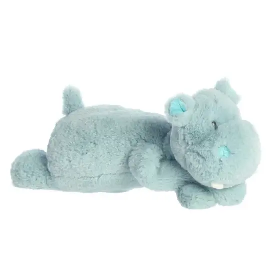 ebba Hugeez 15" Hippo Blue Stuffed Animal image {3}