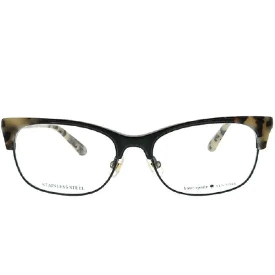 Kate Spade  807 Womens Rectangle Eyeglasses Black 51mm image {1}
