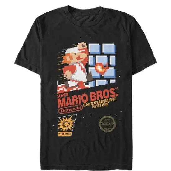 Men's Nintendo NES Super Mario Bros T-Shirt image {9}
