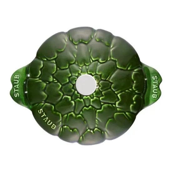 Staub Cast Iron 3-qt Artichoke Cocotte - Basil image {2}
