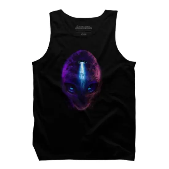 Men's Design By Humans Abduction By alnavasord Tank Top image {2}