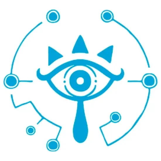 Men's Nintendo Zelda Breath of the Wild Eye T-Shirt image {1}