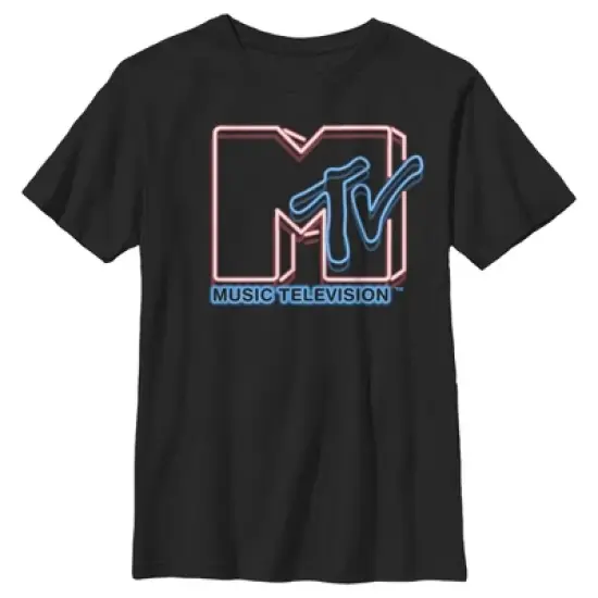 Boy's MTV Vision Doubled Logo T-Shirt image {3}