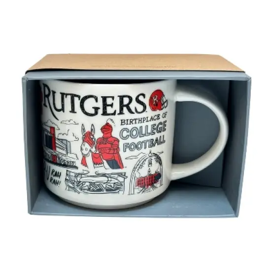 Starbucks Been There Series Rutgers College Ceramic Mug, 14 Oz (2-Pack) image {6}