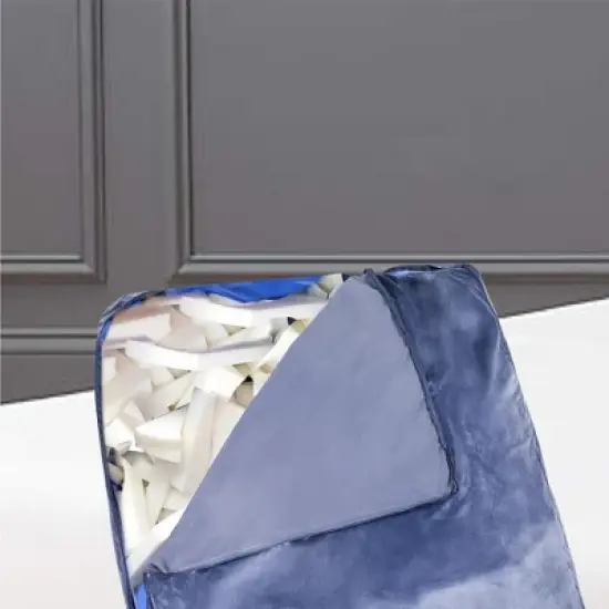 Cheer Collection Sensory Crash Pad Filled with Foam Blocks, and Washable Cover Included image {3}