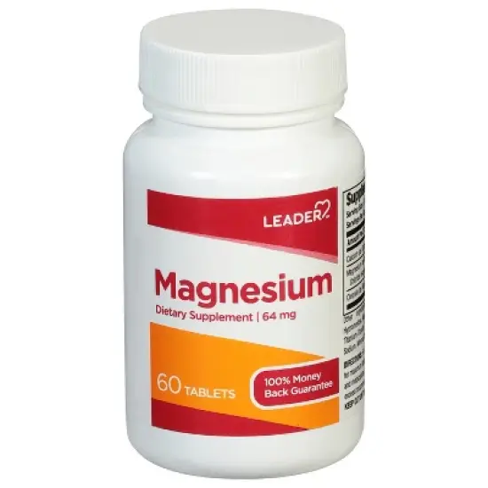 Leader 64 mg Magnesium 60 Tablets image {7}