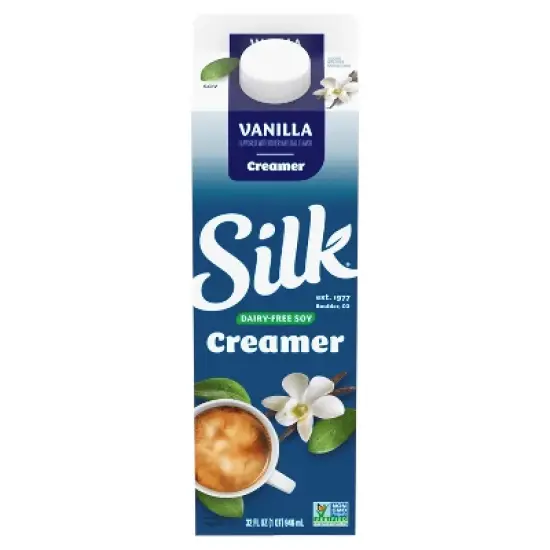 Silk Vanilla Soy Creamer - 32 fl oz (1qt) image {9}