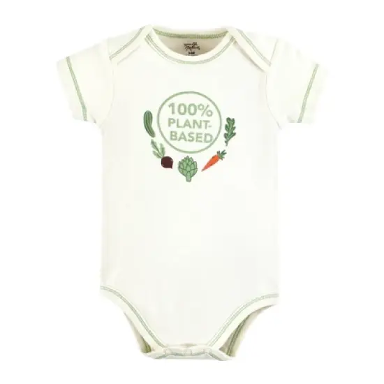 Touched by Nature Baby Organic Cotton Bodysuits, Planet Based image {2}