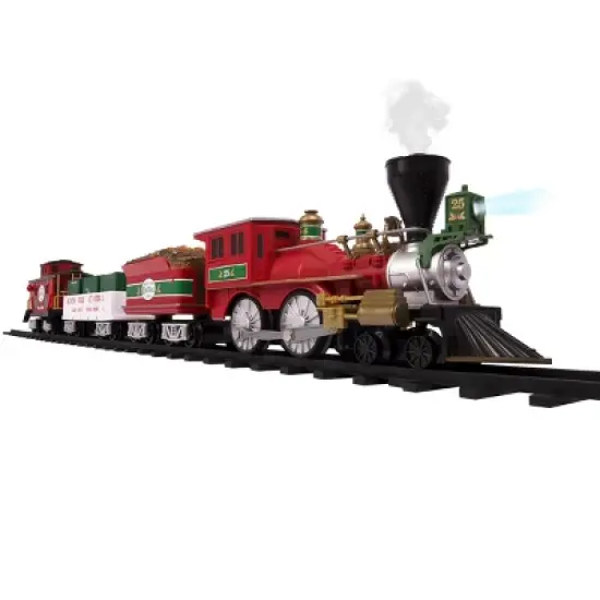Lionel North Pole Central RTP Set with Bluetooth: Battery Operated Plastic Train Playset, 37 Pieces image {18}