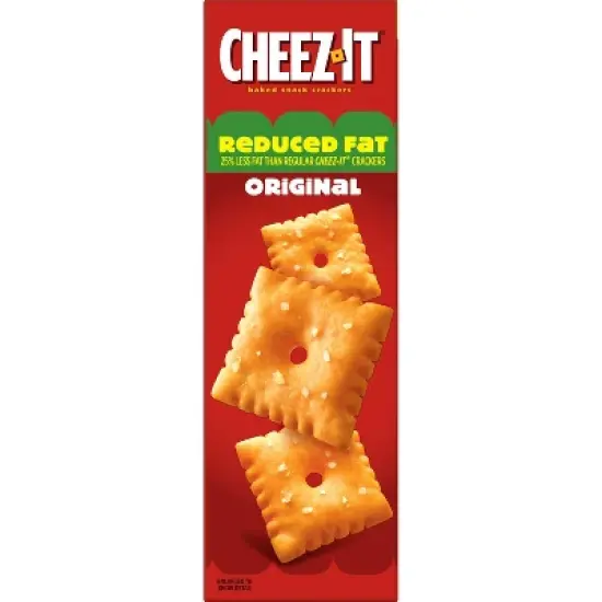 Cheez-It Reduced Fat Original Baked Snack Crackers - 19oz image {11}