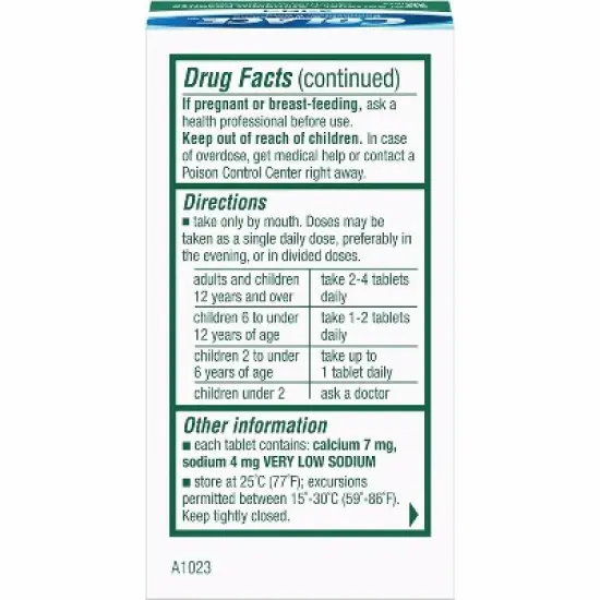 Colace - 2-In-1 Stool Softener & Stimulant Laxative Tablets, 30 Count image {2}