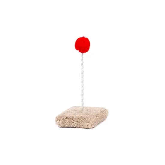 North American Pet Cat Toy on a Spring image {1}