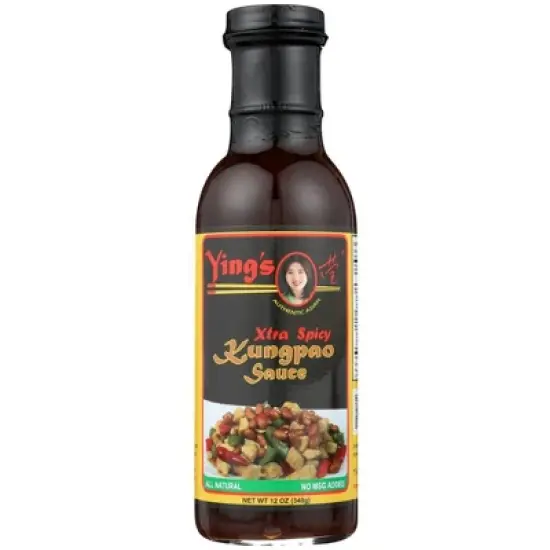 Ying's Xtra Spicy Kung Pao Sauce - Case of 6 - 12 oz image {1}