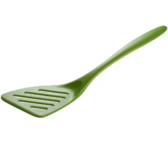 Gourmac 12-Inch Melamine Slotted Turner Spatula image {4}