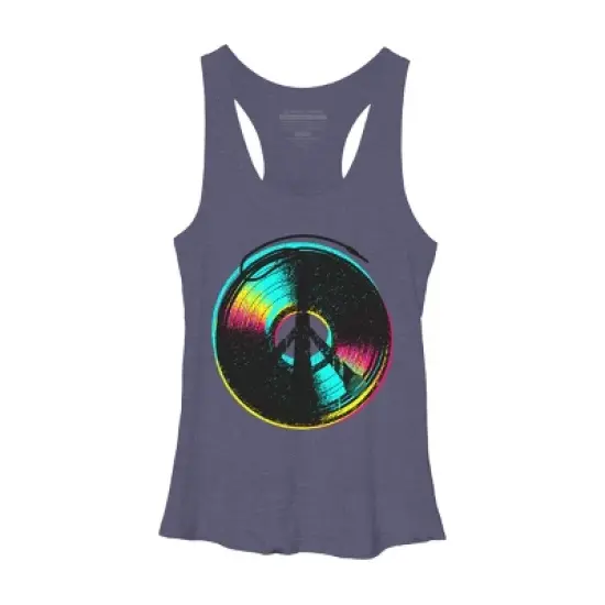 Women's Design By Humans Colors and Music By clingcling Racerback Tank Top image {4}