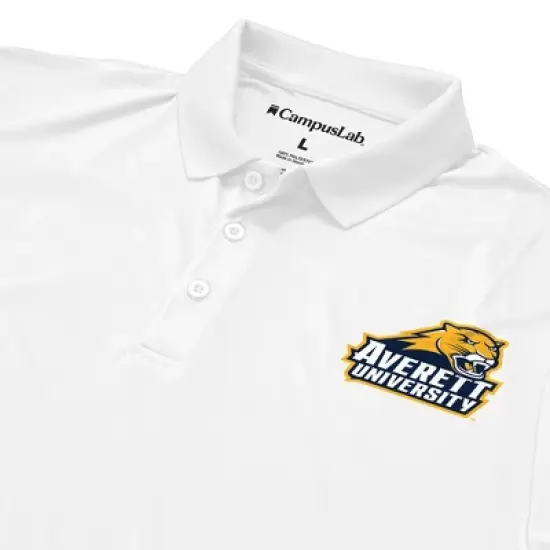 Men's Averett University Adult Polo Left Chest Logo image {3}