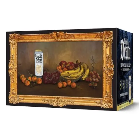 Liquid Death Mountain Water - 6pk/12 fl oz Cans image {4}