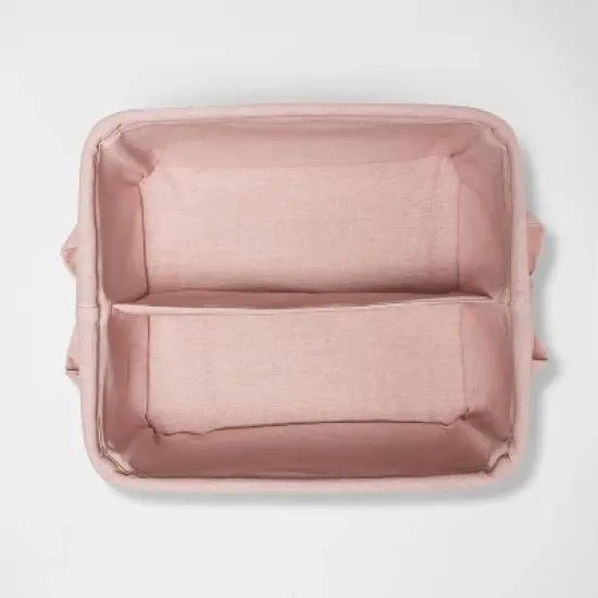 Decorative Storage Bin with Side Tie Medium - Cloud Island&trade; Pink image {2}