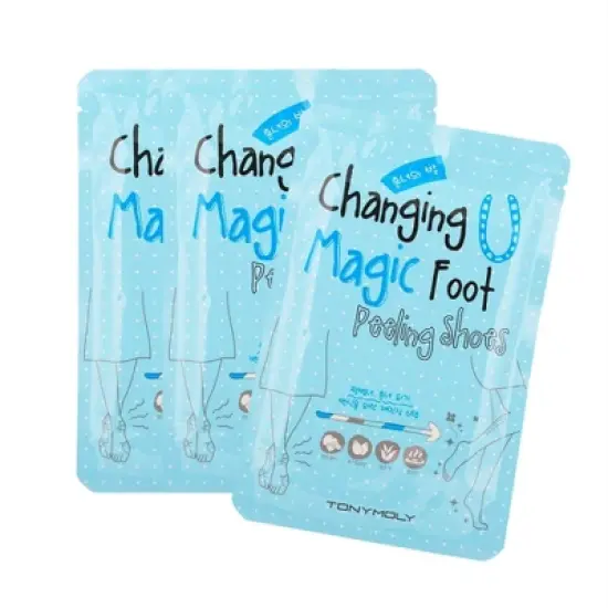 TONYMOLY Changing U Magic Foot Peeling Shoes - 3pk image {4}