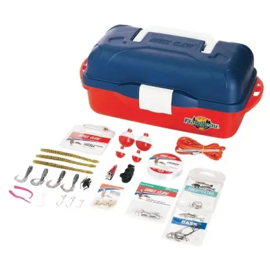 Eagle Claw Go Fish Extreme Value Tackle Kit image {1}
