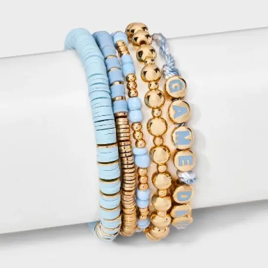 Game Day Bracelet Set 5pc - Wild Fable&trade; image {1}