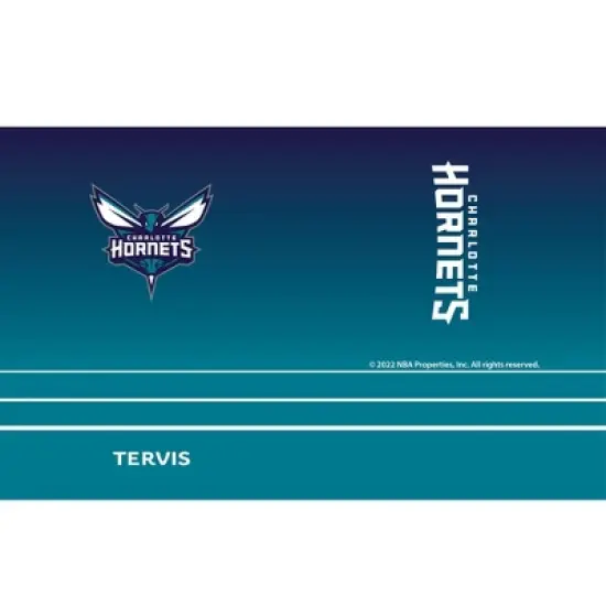 NBA Charlotte Hornets 20oz Ombre Stainless Steel Tumbler image {1}