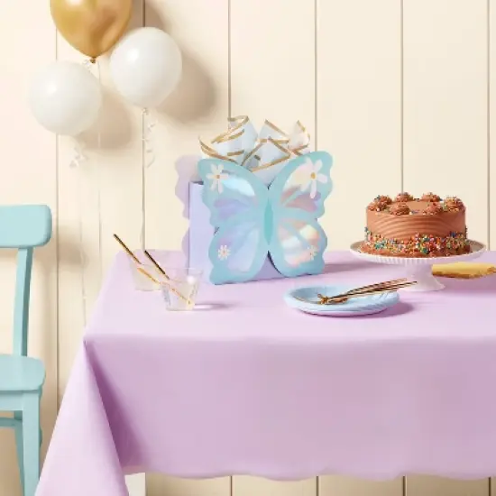 Gift Bag Medium Die Cut Butterfly - Spritz&trade; image {1}