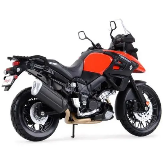 Suzuki V-Strom Red and Black 1/12 Diecast Motorcycle Model by Maisto image {2}
