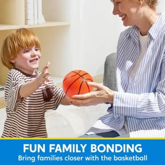 6 PCS Colorful Toddlers Basketballs for Kids Age 1-8, 5" Mini Basketballs Small Inflatable Rubber Sports Toy Ball Little Boy Girl Birthday Xmas Gift image {6}